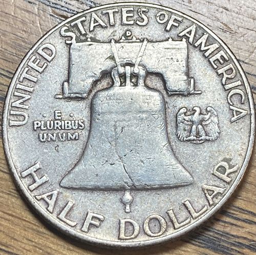 1960D Franklin half in FINE-VERY FINE condition
