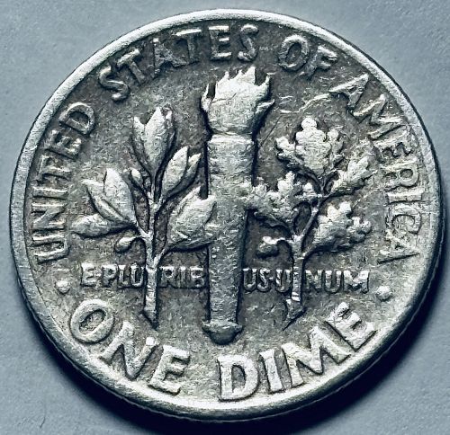 1952 P Roosevelt Dimes