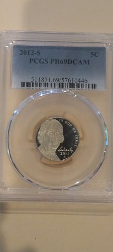2010S  2012S PR69DCAM Nickles