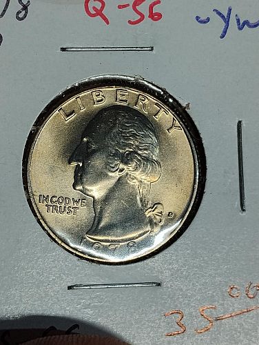 1978-D WASHINGTON QUARTER MS-66