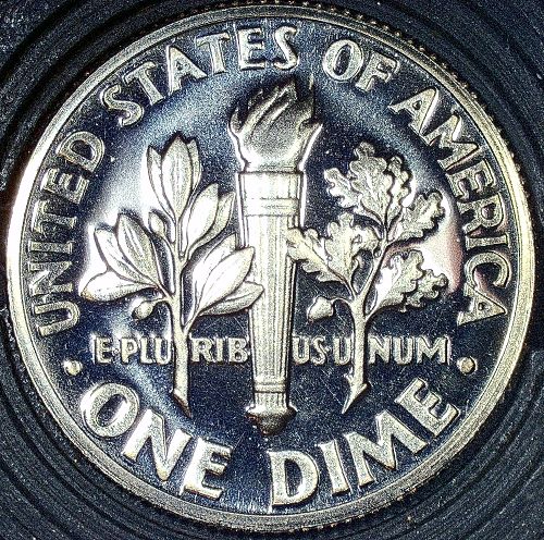 1968 S Roosevelt Dime Proof DCAM