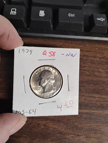 1979 WASHINGTON QUARTER MS-64