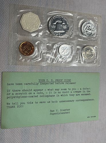 1958-P Proof Set (Franklin Half)