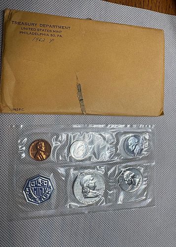1962-P Proof Set - (Franklin Half)