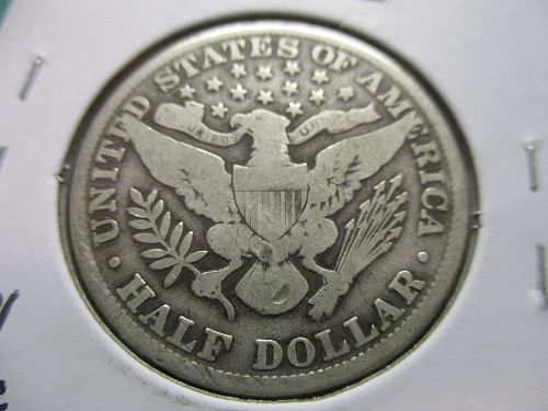 1909  G6 Barber Half Dollar.  Item: 50 B09-11.