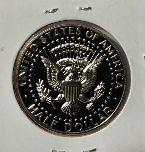 1987 S  Proof Kennedy half dollar