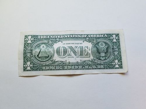 2017A $1 Federal Reserve Note One Dollar Fancy Serial Number 6 of Kind F00080007F