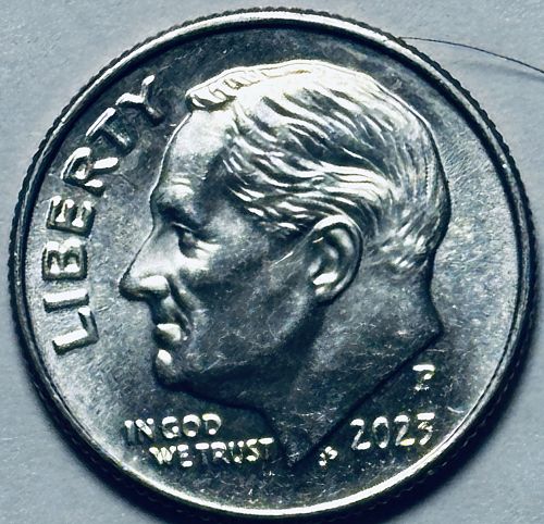 2023 P Roosevelt Dimes