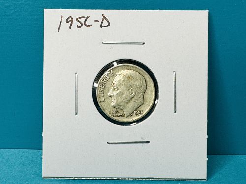 1956-D Roosevelt Dime