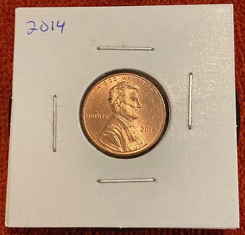 2014 (P) - Lincoln Shield Cent Small Cents