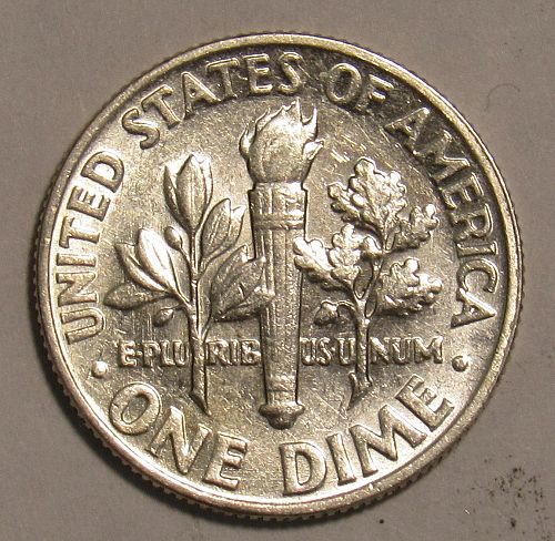 1964 P Roosevelt Dime, BU