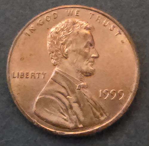1999 Lincoln Cent (R47)