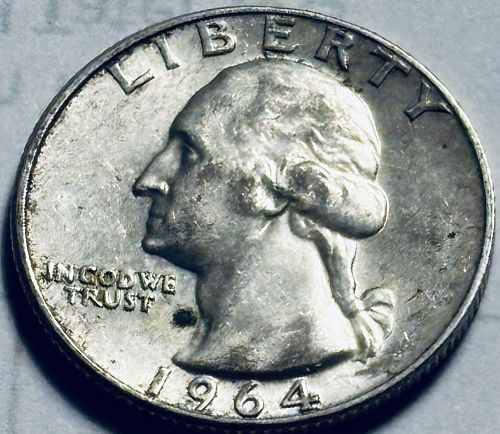 1964 D Washington Quarters