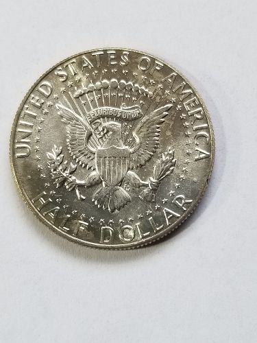 1969 D Kennedy half dollar