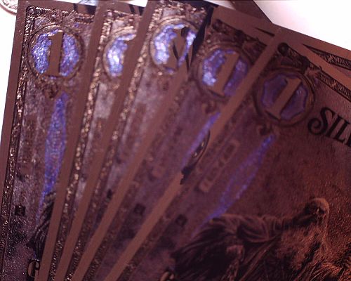 SILVERBACKS $1- 5 CONSECTIVE NUMDERS