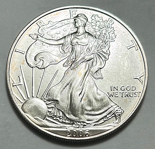 2006 W American Silver Eagle Bullion Coins : Bullion (No Mint Mark) 1251