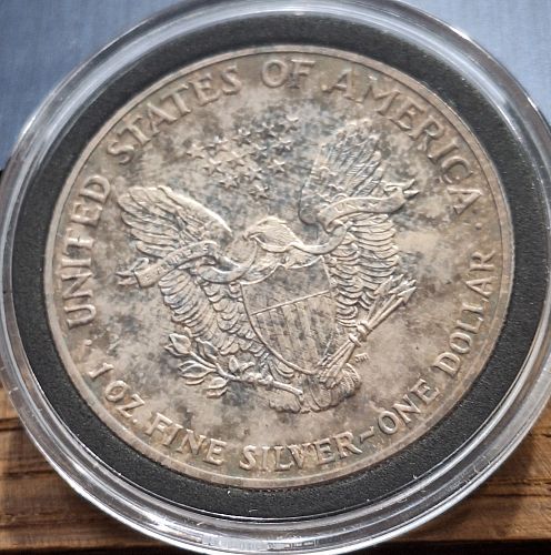 1989 Silver Eagle