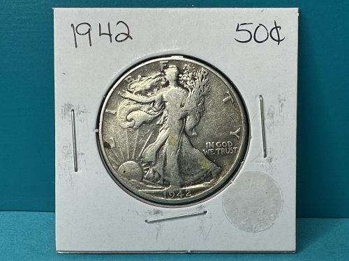1942-P Walking Liberty Half