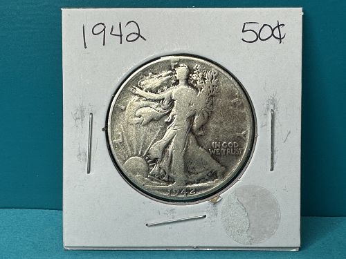 1942-P Walking Liberty Half