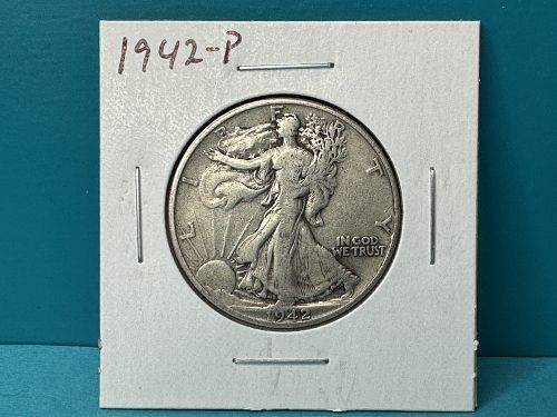 1942-P Walking Liberty Half