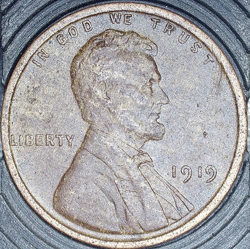 1919 P Lincoln Wheat Cent