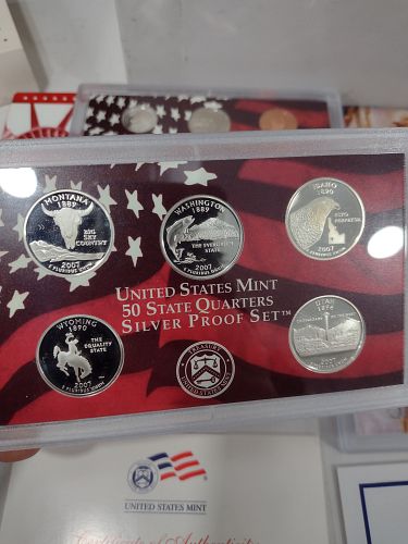 2007 SILVER United States Mint Proof Set