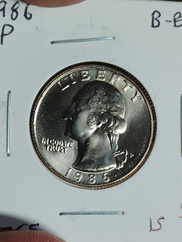 1986-P WASHINGTON QUARTER MS-65    COIN B