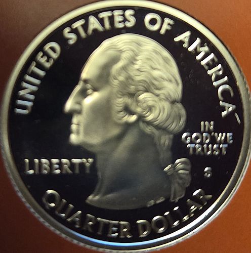 2004 S Silver Set 5 State Quarters Michigan-Florida-Texas-Iowa-Wisconsin Proof