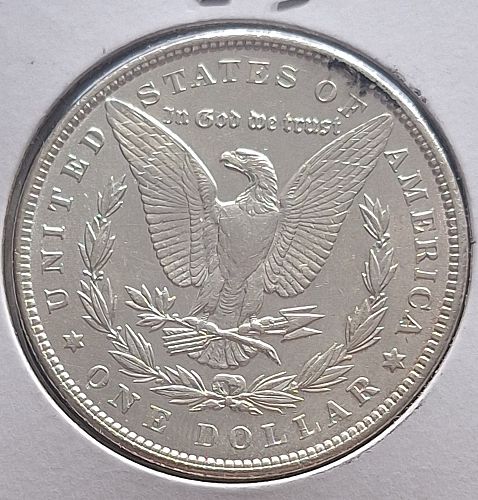 1890 Morgan Silver Dollar