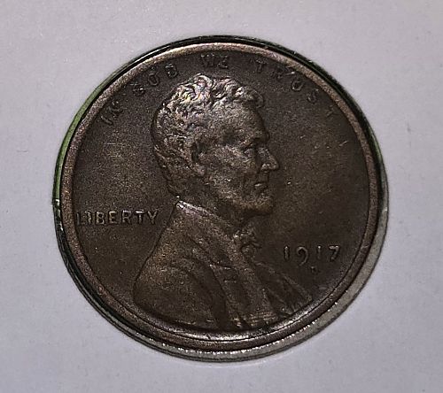 1917-D Lincoln Cent Very Fine-25 SHARP STRIKE