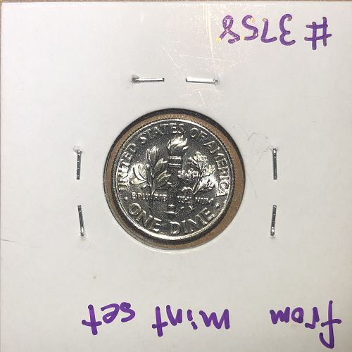 2001-P Roosevelt Dime, #3758