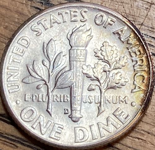 1956D Roosevelt in ALMOST UNCIRCULATED condition