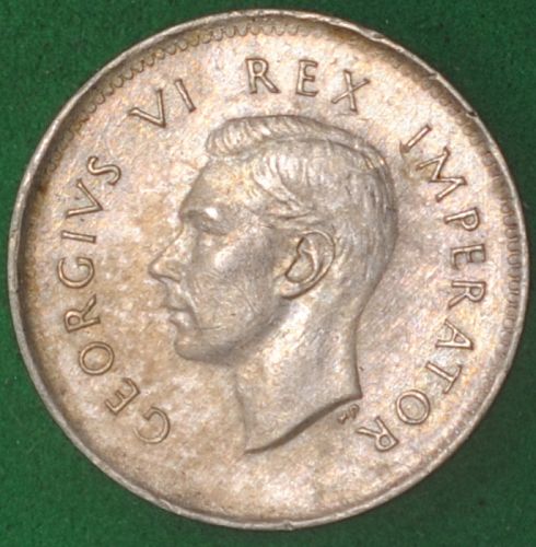 1941 South Africa Threepence AU