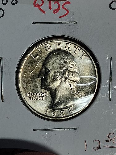 1988-D WASHINGTON QUARTER MS-65