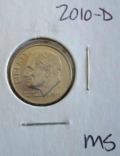 2010-D  Roosevelt Dime, #2163