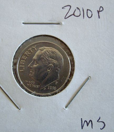 2010-P Roosevelt Dime, #1467