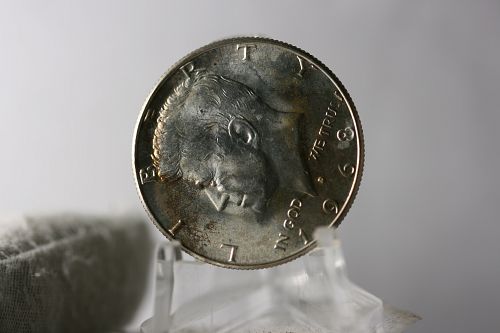 1968 D Kennedy Half Dollar  40%Silver