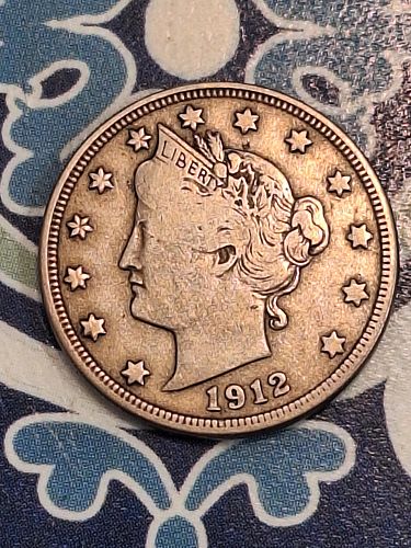 1912 D LIBERTY NICKEL      ck90