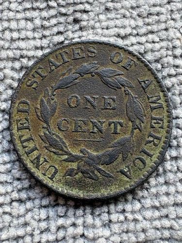 1827 Coronet Large Cent