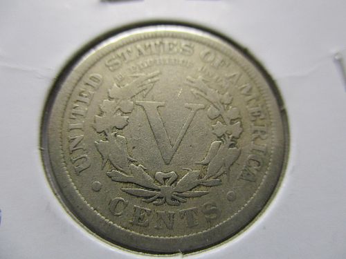 1910  VG8 Liberty Nickel.  Item: 5 L10-18.