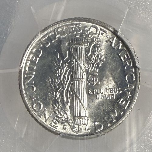 1938-S Mercury Head Dime, MS65FB, PCGS (13076)