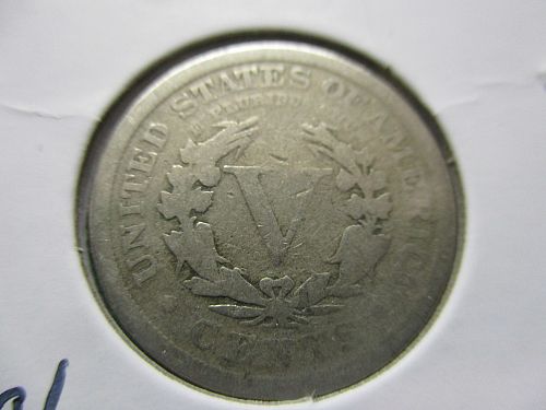 1910  G4 Liberty Nickel.  Item: 5 L10-20.