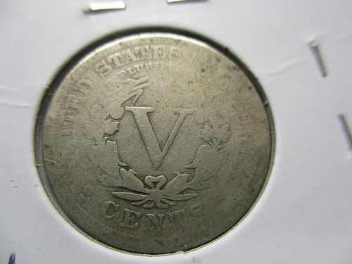 1912-D  AG3 Details Liberty Nickel.  Item: 5 L12D-17.