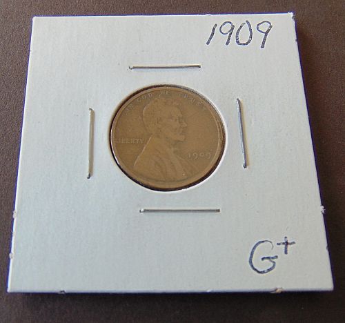 1909 P Lincoln Wheat Cent Small Cents