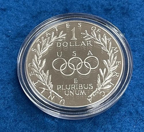 1988-S Proof Olympic Commemorative 90% Silver Dollar Proof