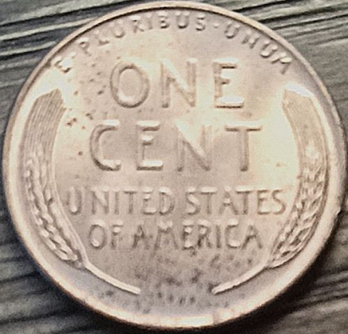 1940 P LINCOLN WHEAT GEM BU RED