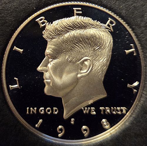 1998-S Silver Premier Proof Set 5 Piece