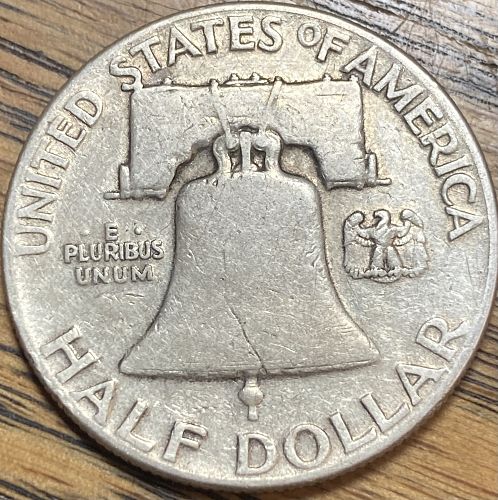 1949 Franklin half in FINE condition
