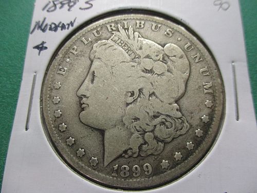 1899-S  G4 Morgan Dollar. Item: DM 99S-09.