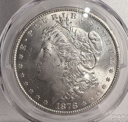 1878-CC Morgan Silver Dollar, MS64 PCGS (13154)